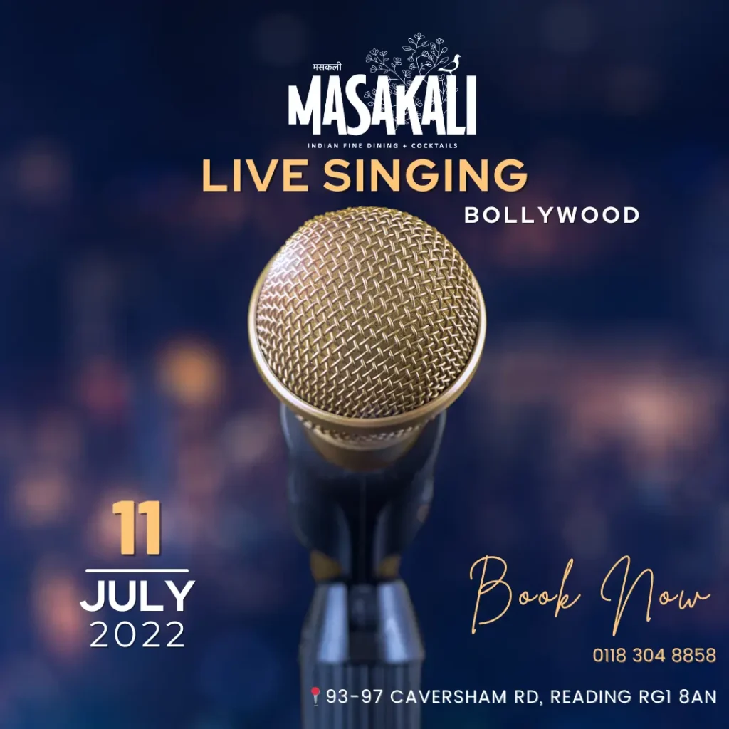 Masakali reading Bollywood night